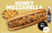 Honey Mozzarella Hotdog