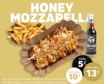 Honey Mozzarella Currywurst